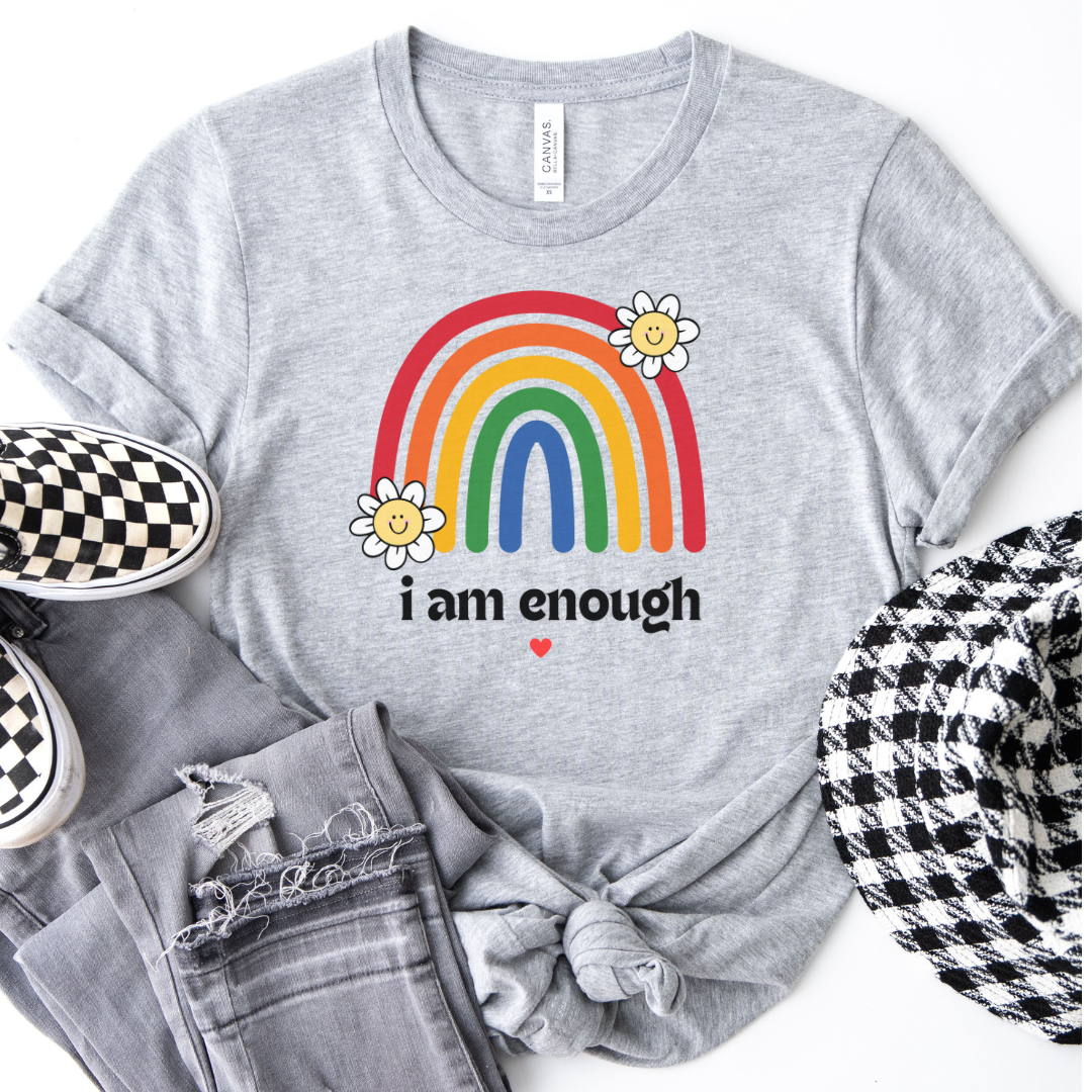 I am Enough Soft Cotton Tee