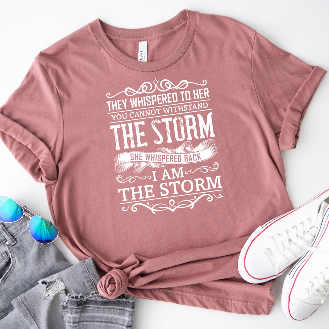 I am the Storm Soft Cotton Tee