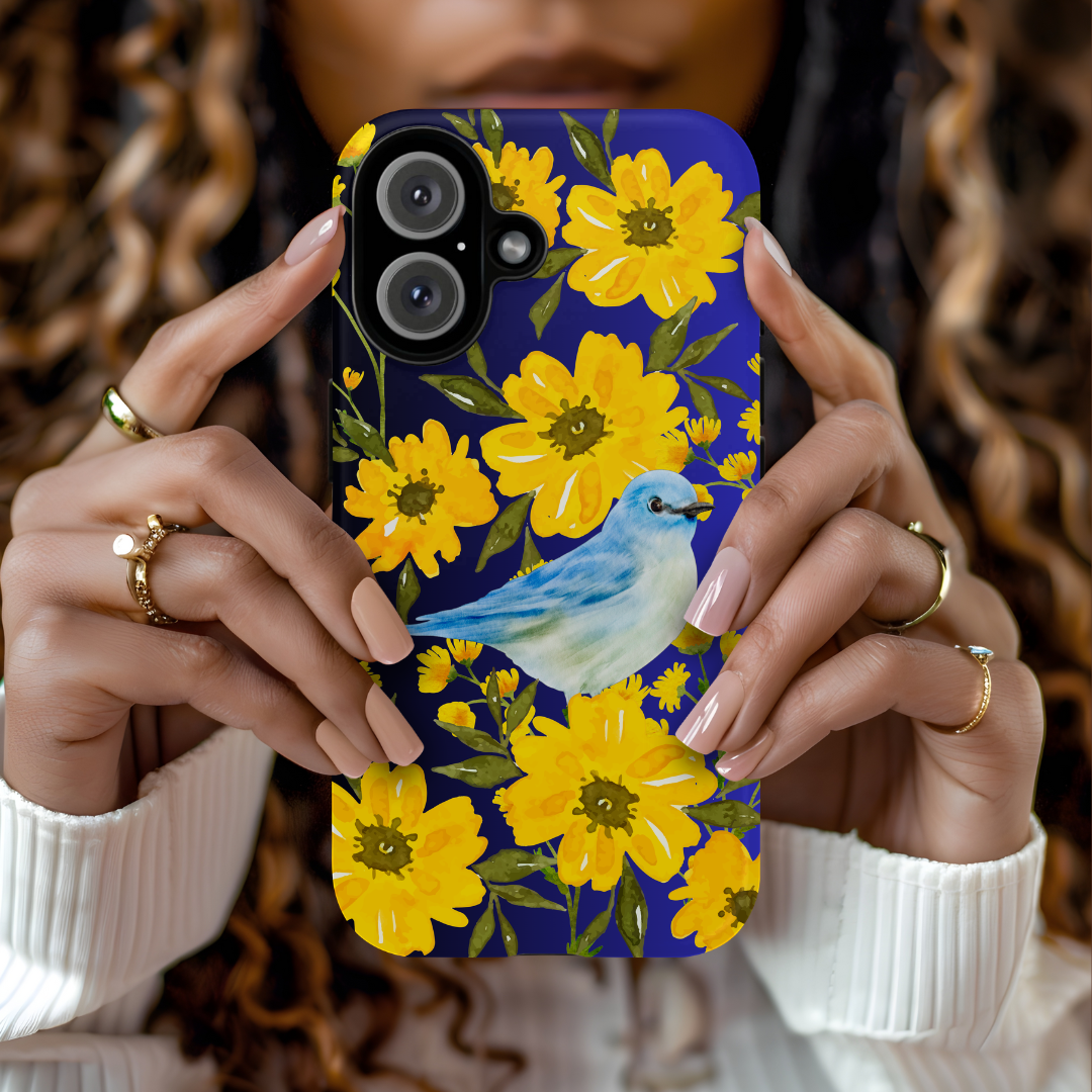 Yellow Flowers MagSafe iPhone® Case