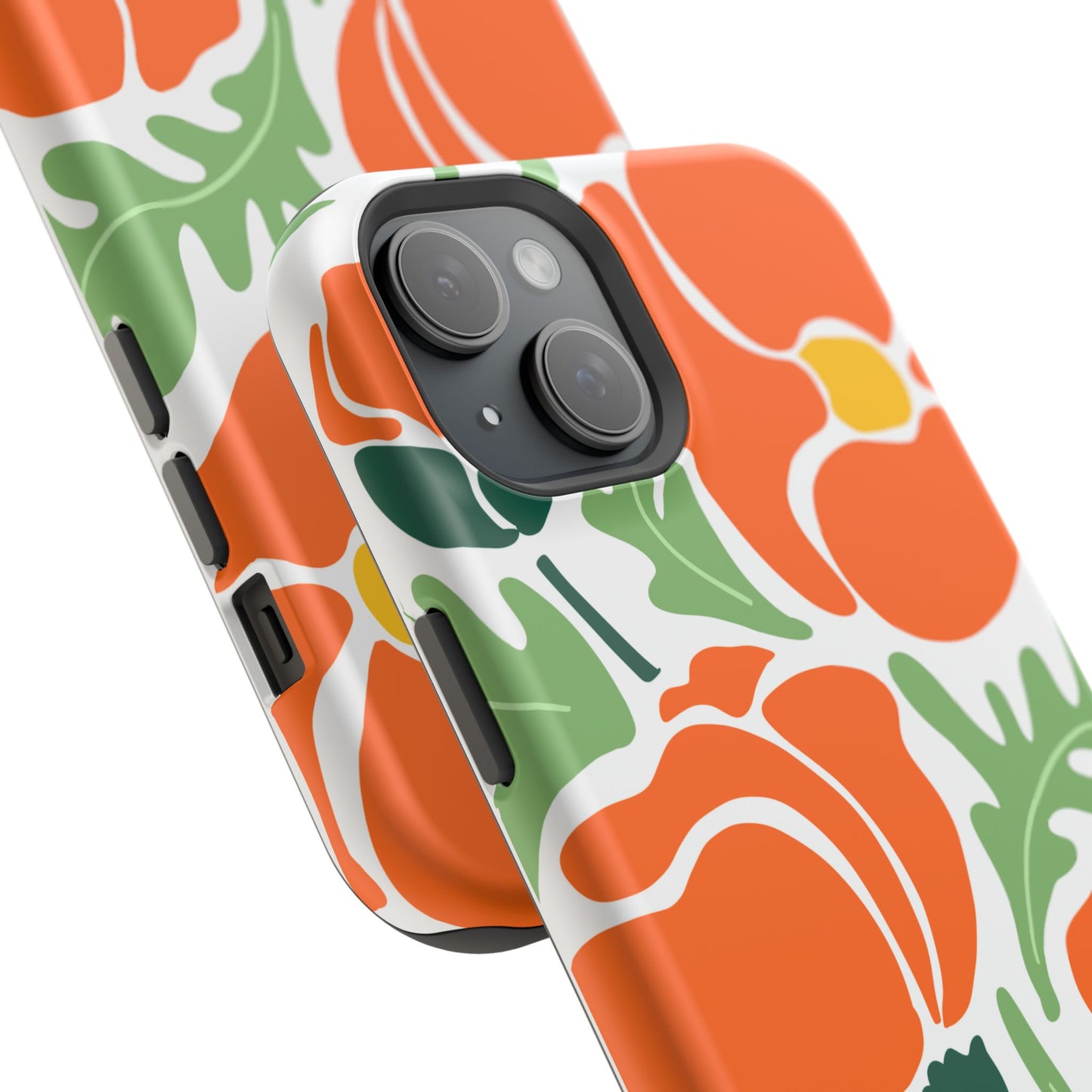 Orange Daisy MagSafe iPhone® Case