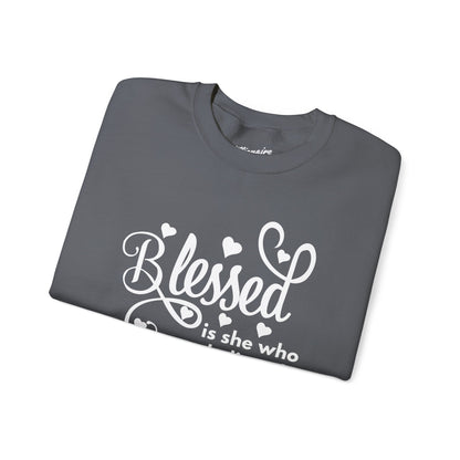 Blessed is She Unisex Crewneck Sweatshirt