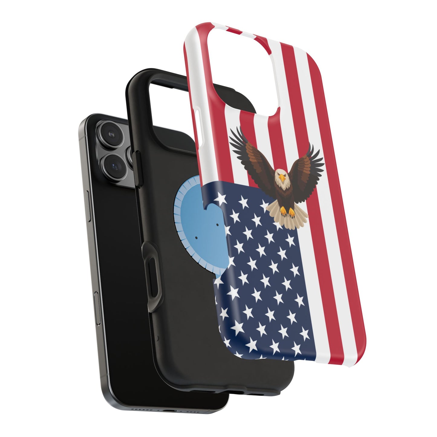 American Flag Magnetic Eagle Phone Case