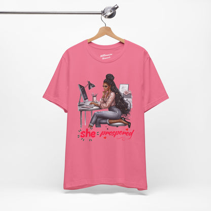 She Prospered Soft Cotton Tee