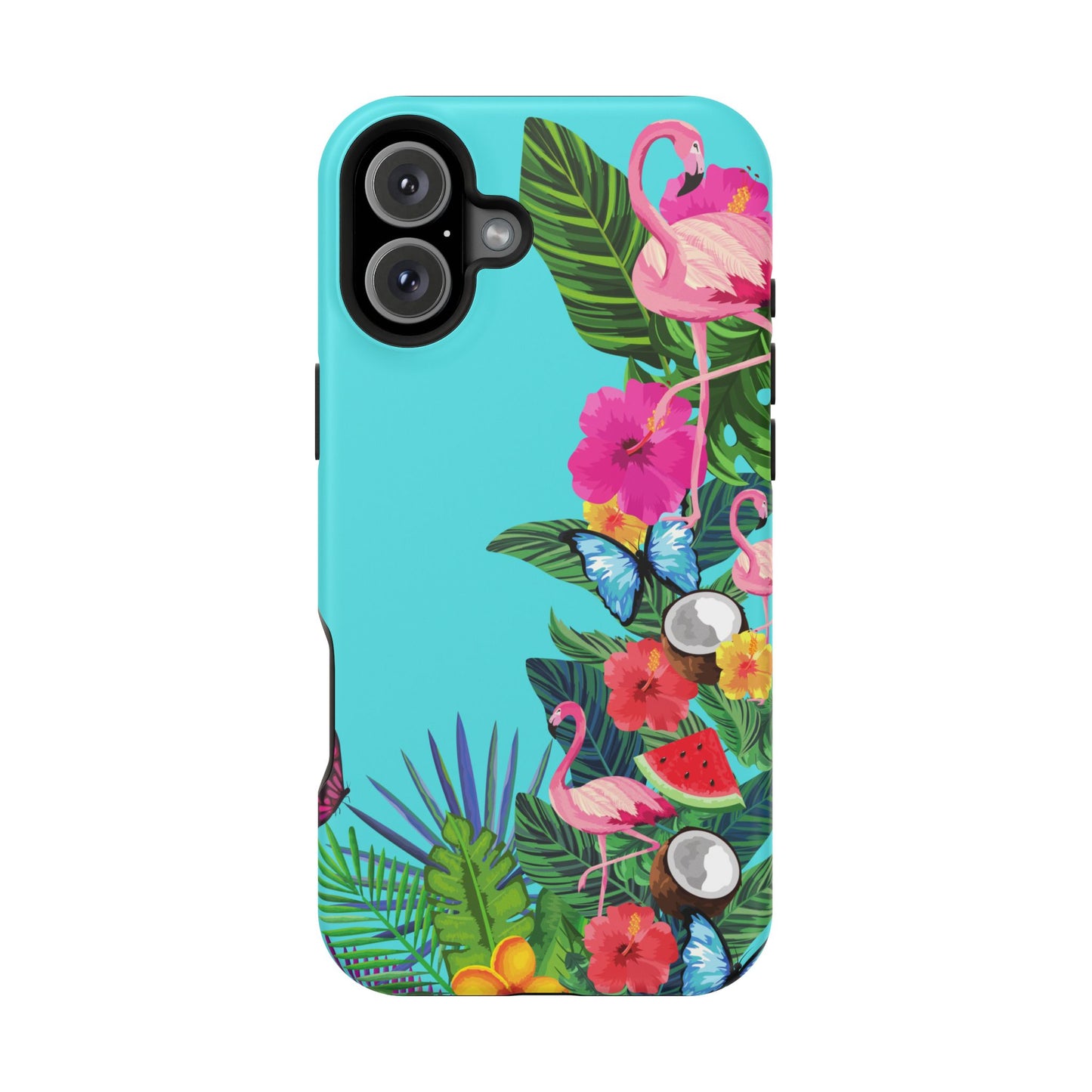 Pink Flamingo MagSafe iPhone® Case