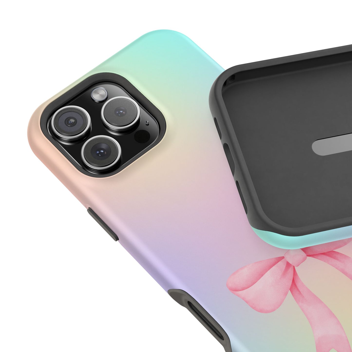 Pink Bow & Cotton Candy MagSafe iPhone® Case