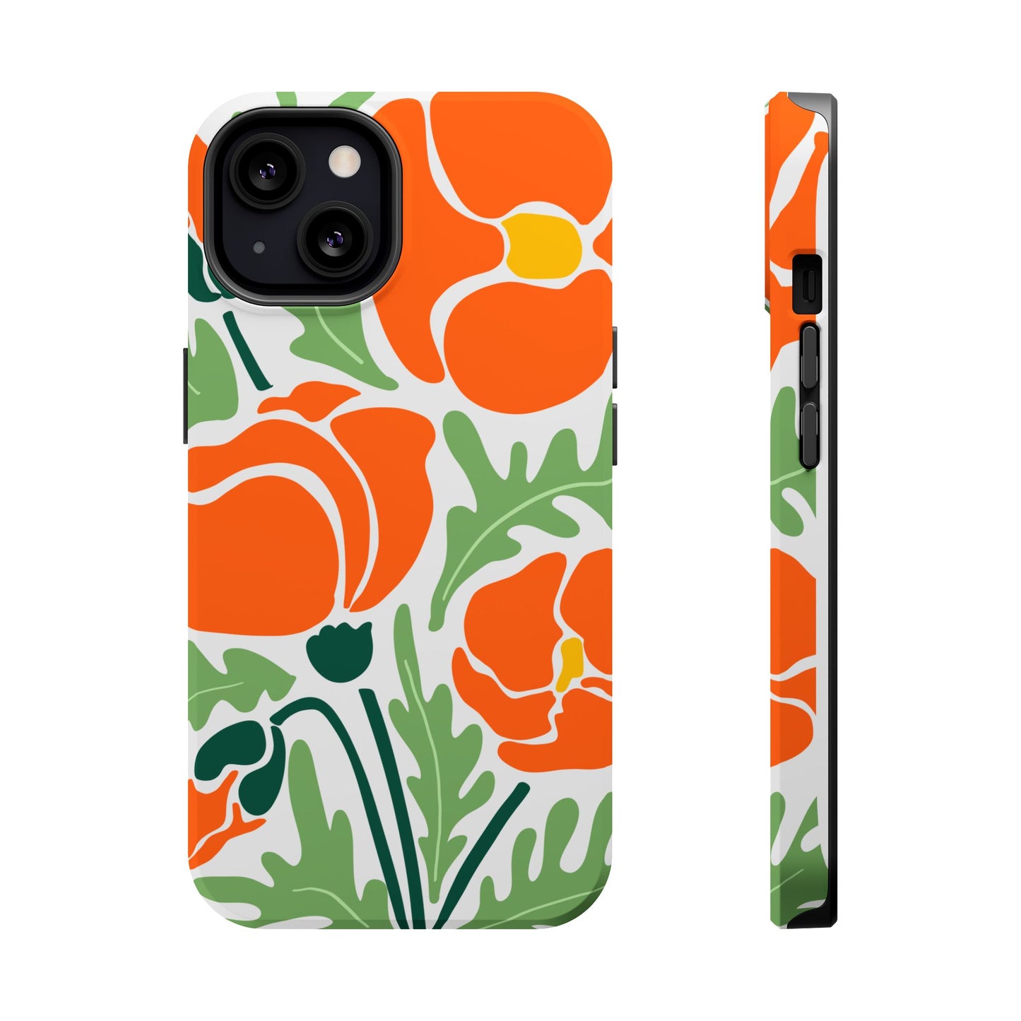 Orange Daisy MagSafe iPhone® Case