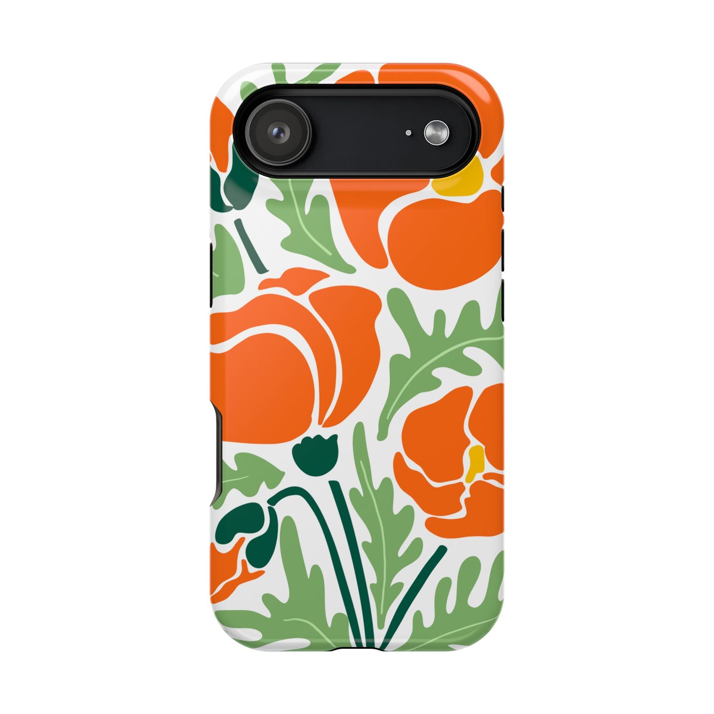 Orange Daisy MagSafe iPhone® Case
