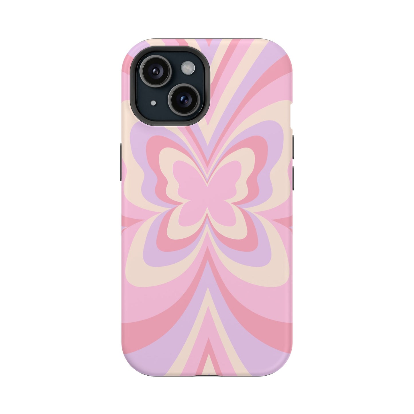 Pink Bow & Butterfly MagSafe iPhone® Case
