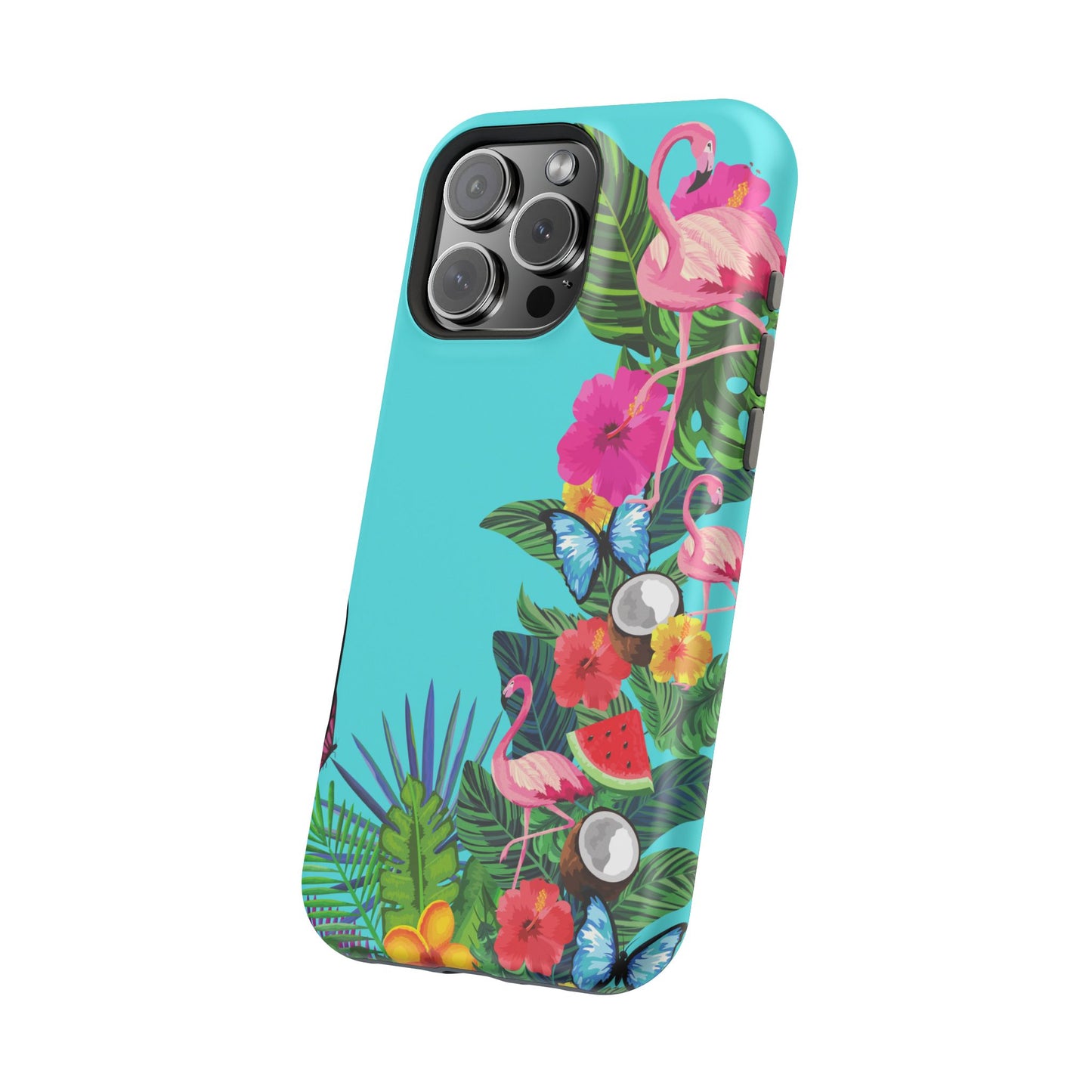 Pink Flamingo MagSafe iPhone® Case