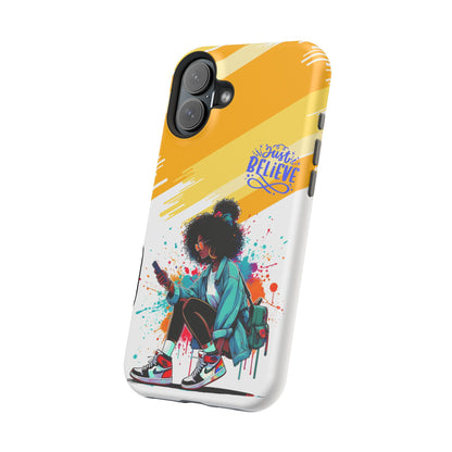 Black Girl Believe MagSafe iPhone® Case