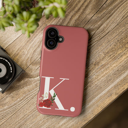 Personalized Letter K MagSafe iPhone® Case