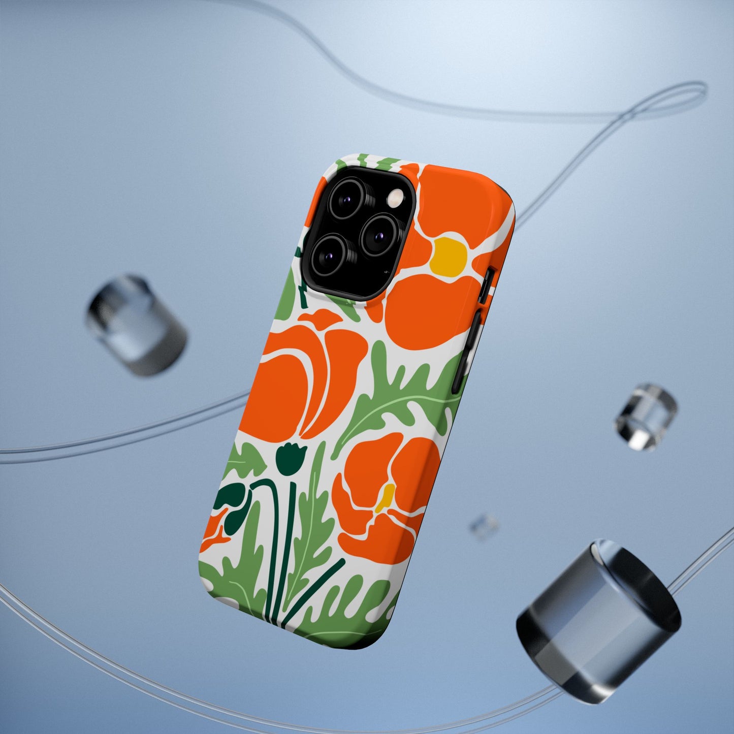 Orange Daisy MagSafe iPhone® Case
