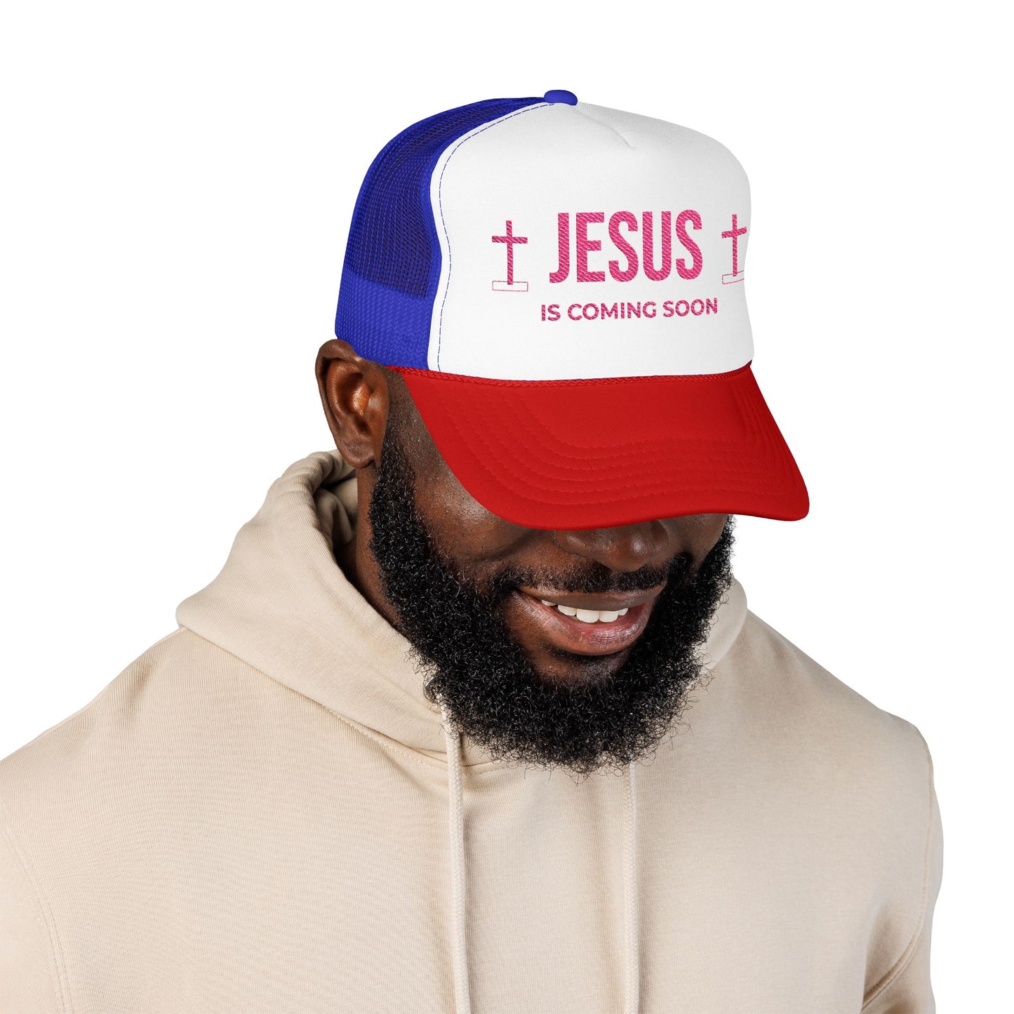 Jesus Is Coming Soon Foam Trucker Hat