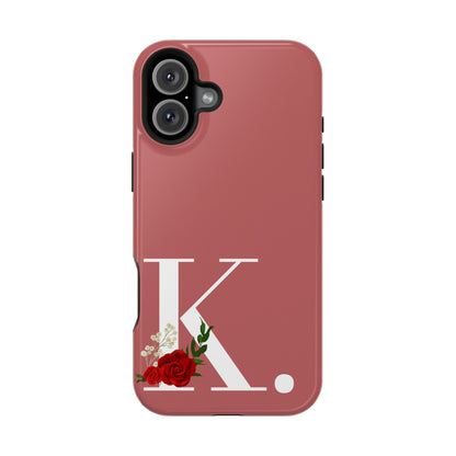 Personalized Letter K MagSafe iPhone® Case