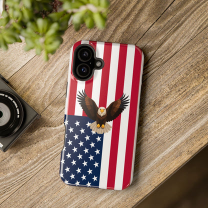 American Flag Magnetic Eagle Phone Case
