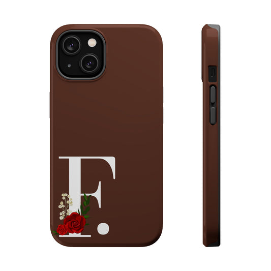 Personalized Letter F MagSafe iPhone® Case