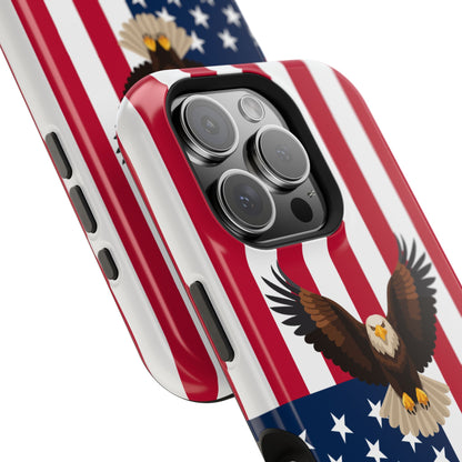 American Flag Magnetic Eagle Phone Case