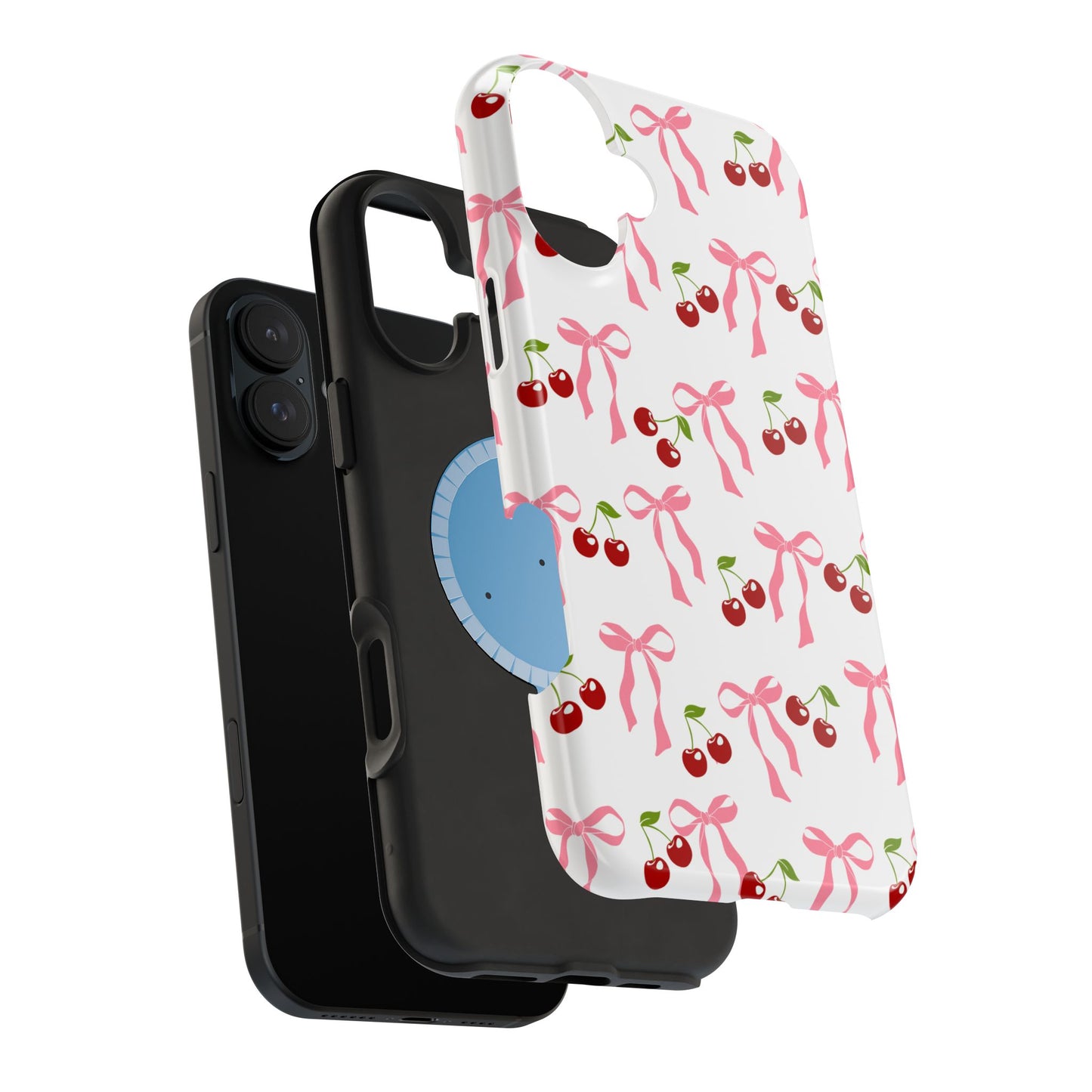 Pink Bows & Cherry MagSafe iPhone® Case