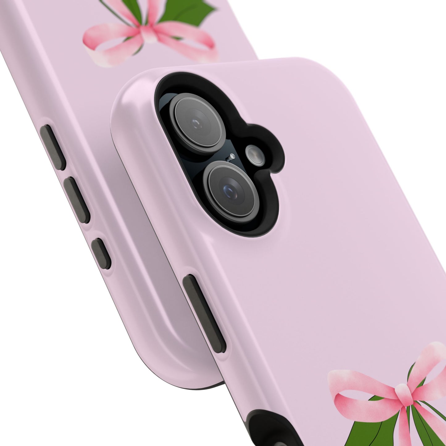 Pink Bow & Cherry MagSafe iPhone® Case