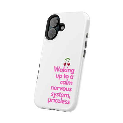Stay Calm MagSafe iPhone® Case White