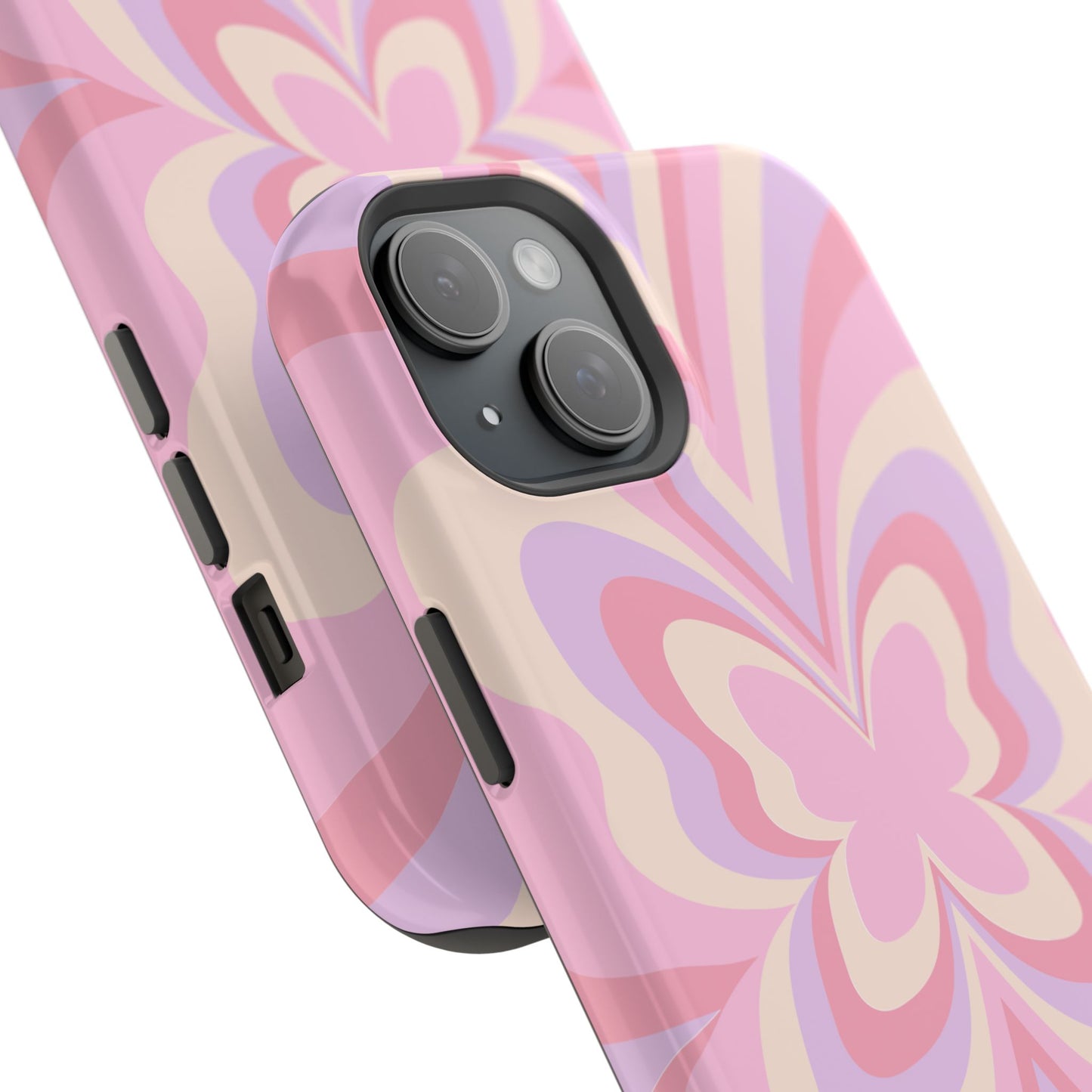 Pink Bow & Butterfly MagSafe iPhone® Case