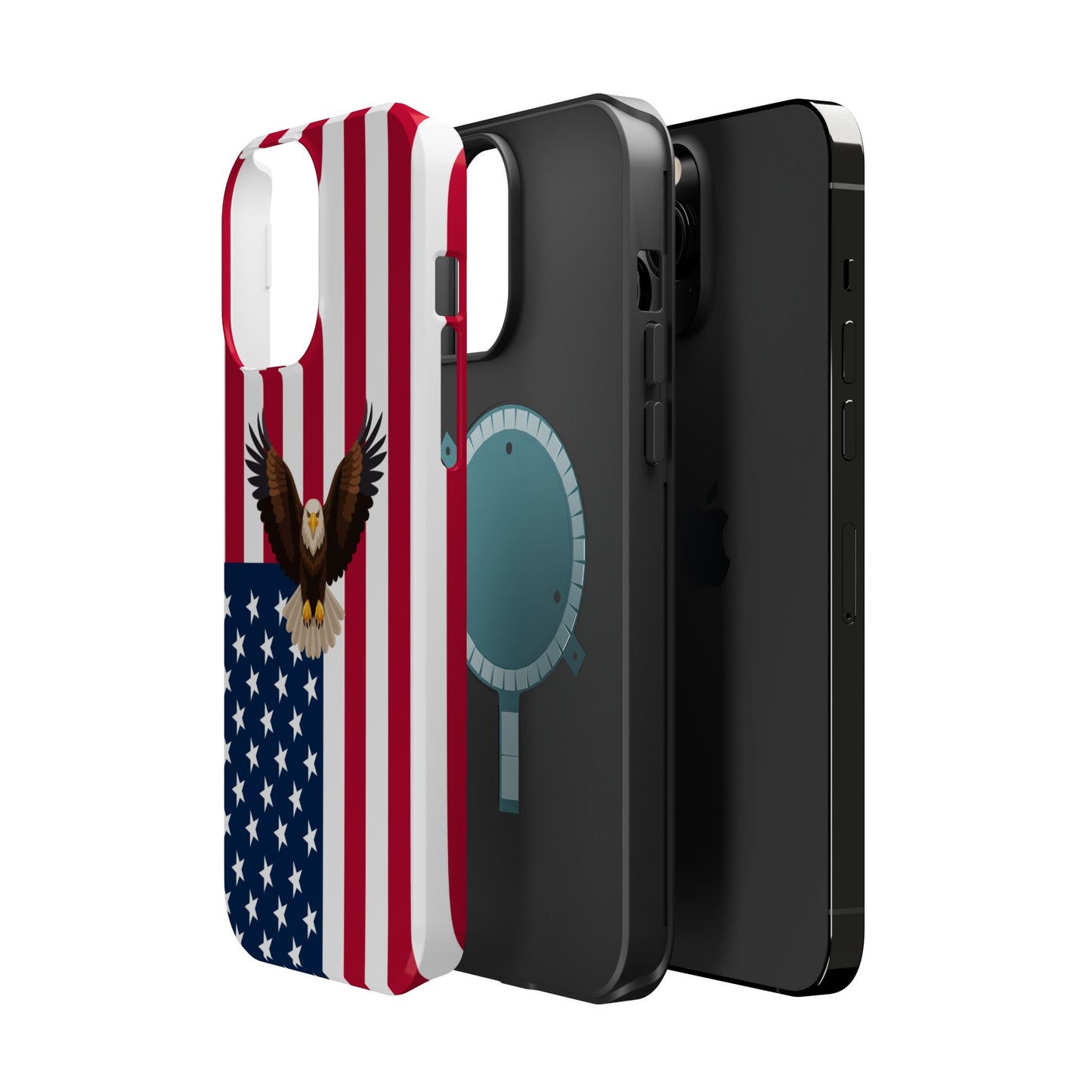American Flag Magnetic Eagle Phone Case