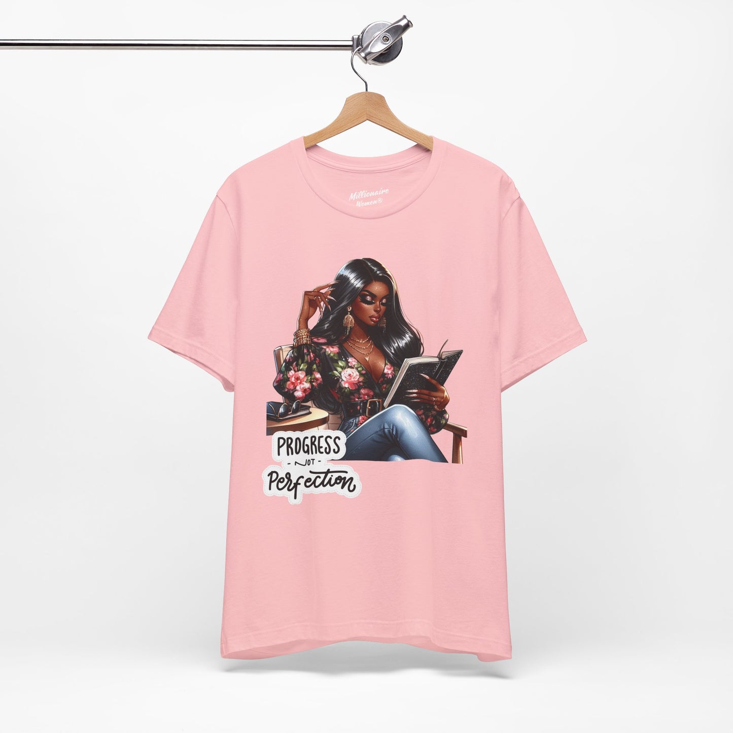 Progress Not Perfection Soft Cotton Tee