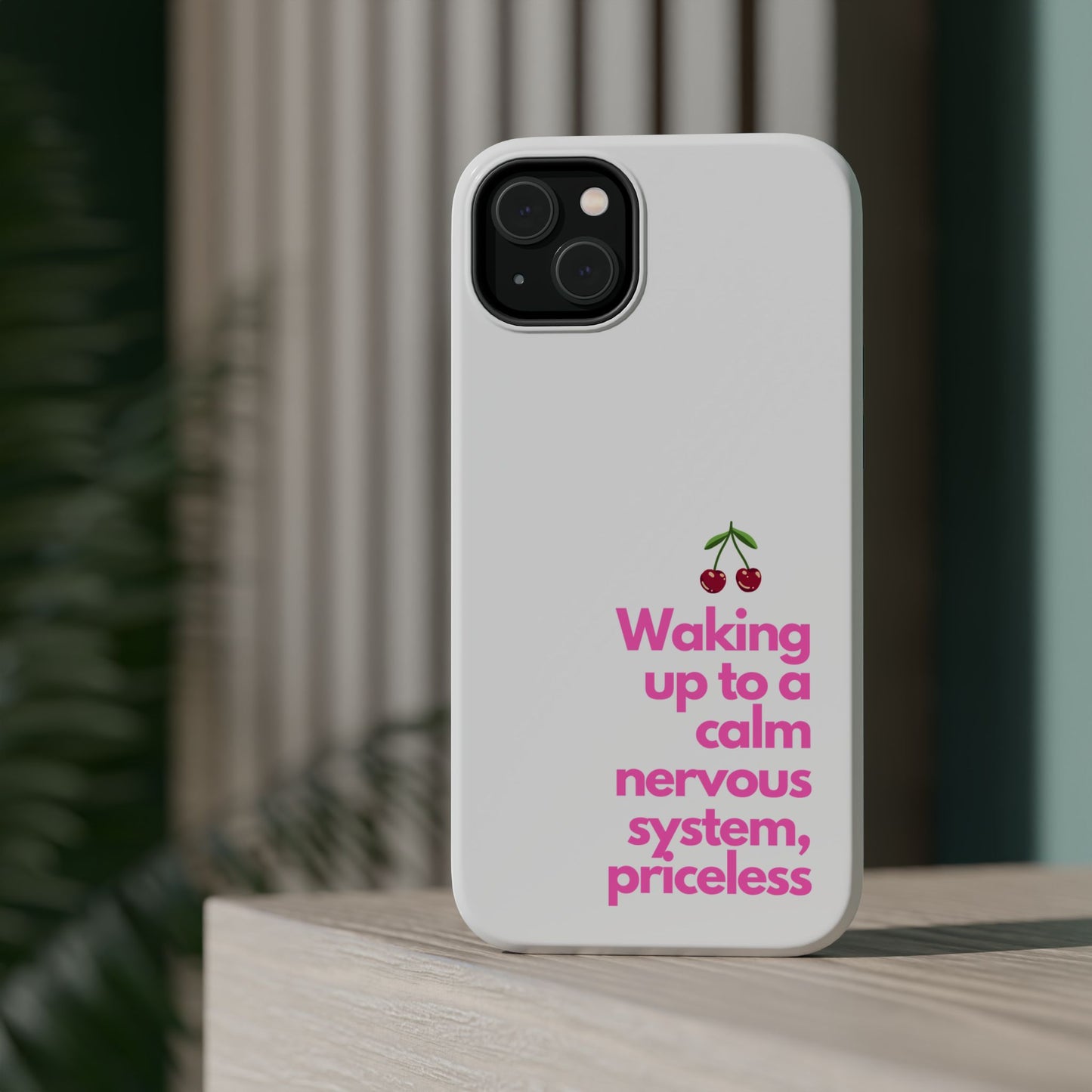 Stay Calm MagSafe iPhone® Case White
