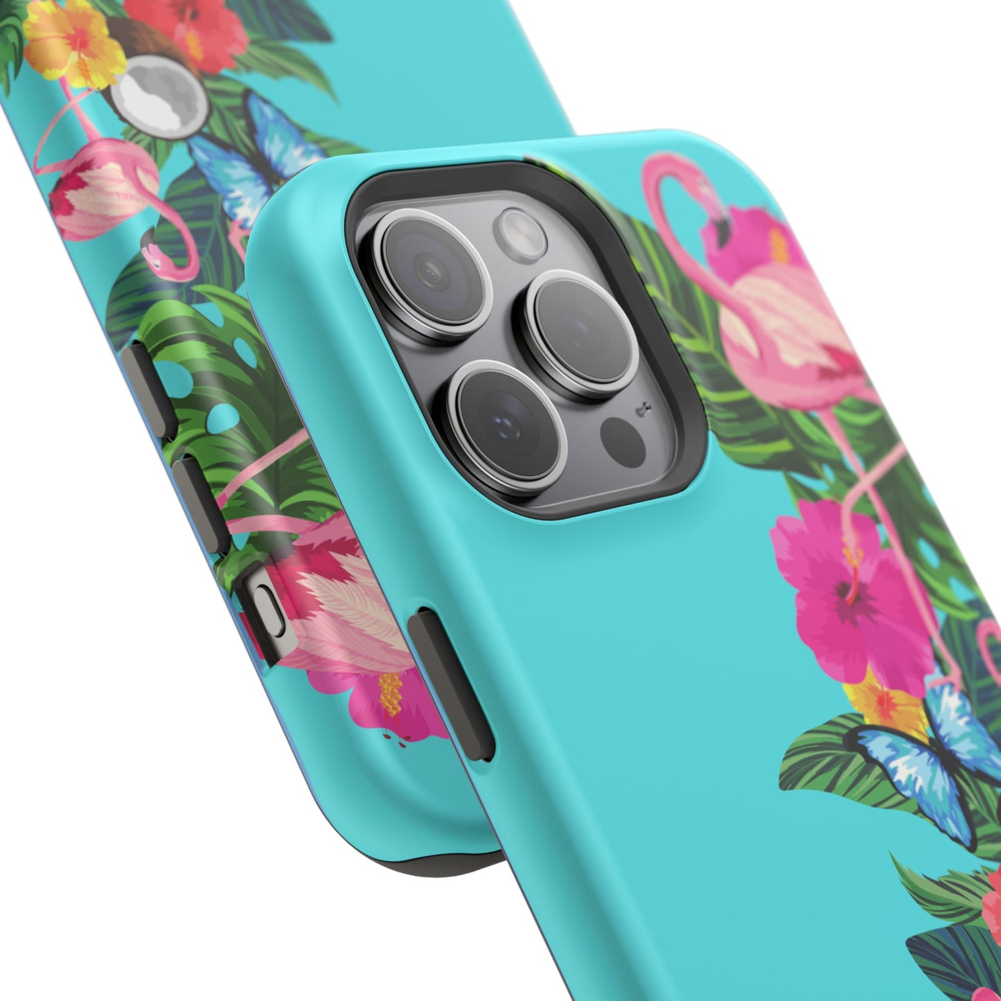 Pink Flamingo MagSafe iPhone® Case