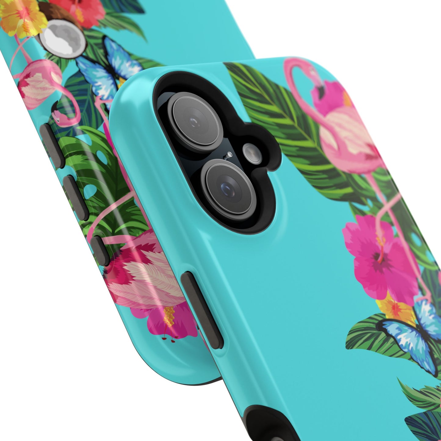 Pink Flamingo MagSafe iPhone® Case