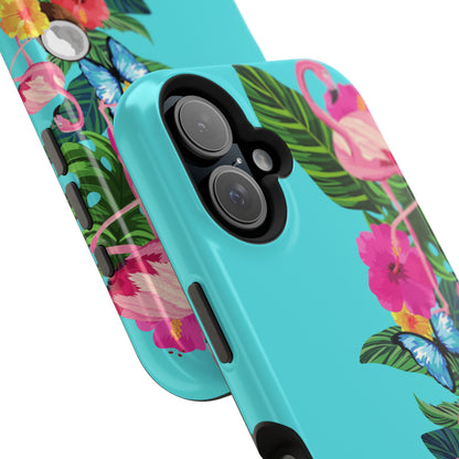 Pink Flamingo MagSafe iPhone® Case