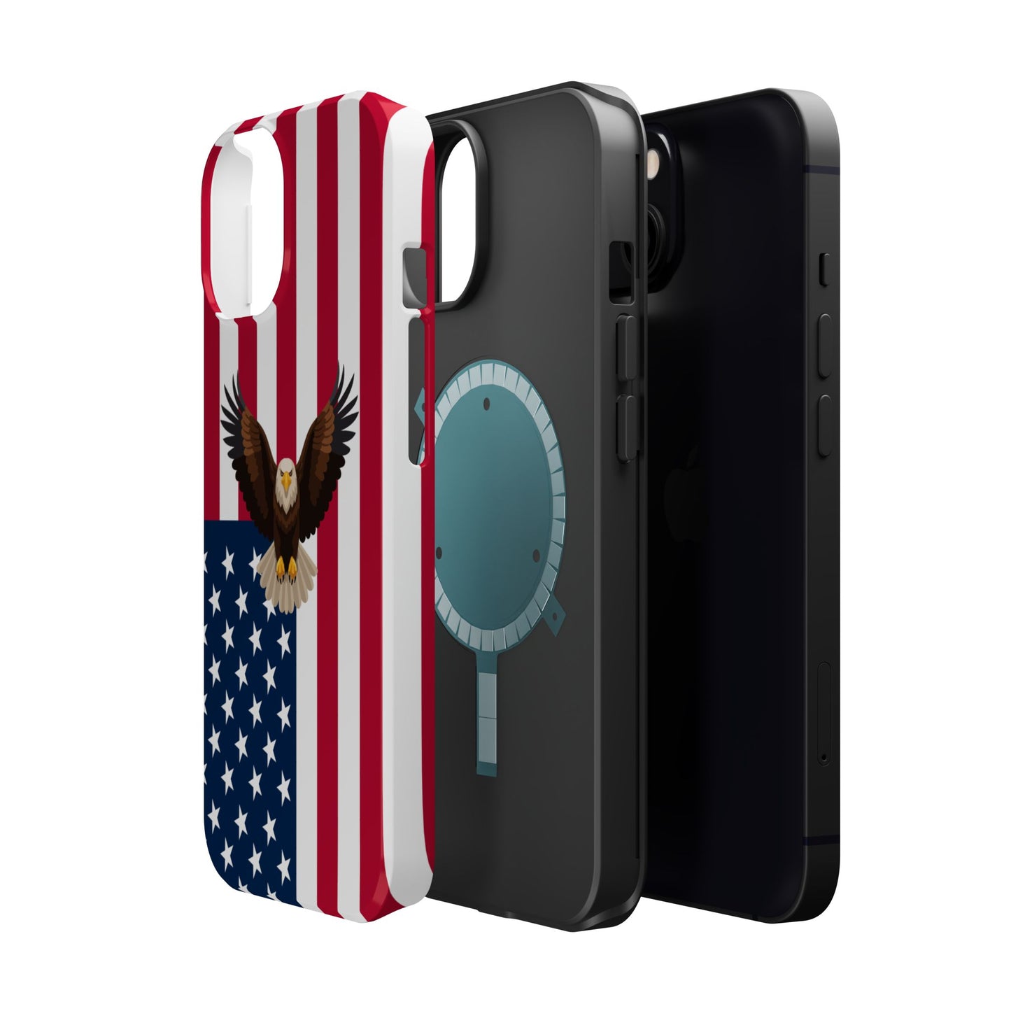 American Flag Magnetic Eagle Phone Case
