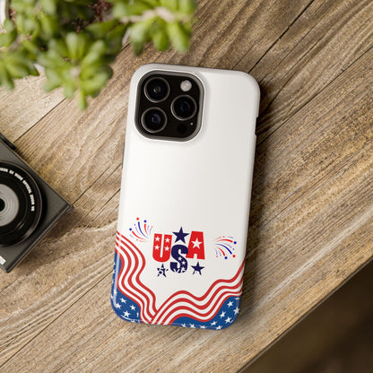 Patriotic Magnetic Phone Case 250 Years Anniversary USA Design