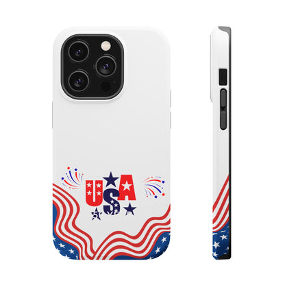 Patriotic Magnetic Phone Case 250 Years Anniversary USA Design