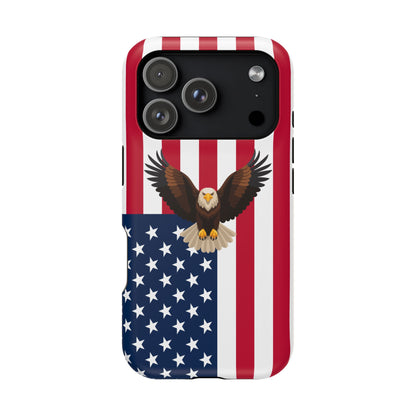 American Flag Magnetic Eagle Phone Case