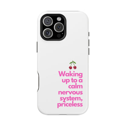 Stay Calm MagSafe iPhone® Case White