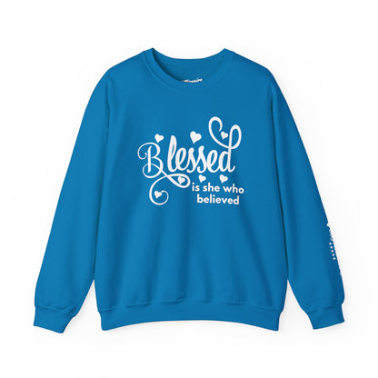 Blessed is She Unisex Crewneck Sweatshirt