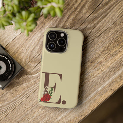 Personalized Letter E MagSafe iPhone® Case