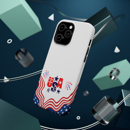 Patriotic Magnetic Phone Case 250 Years Anniversary USA Design