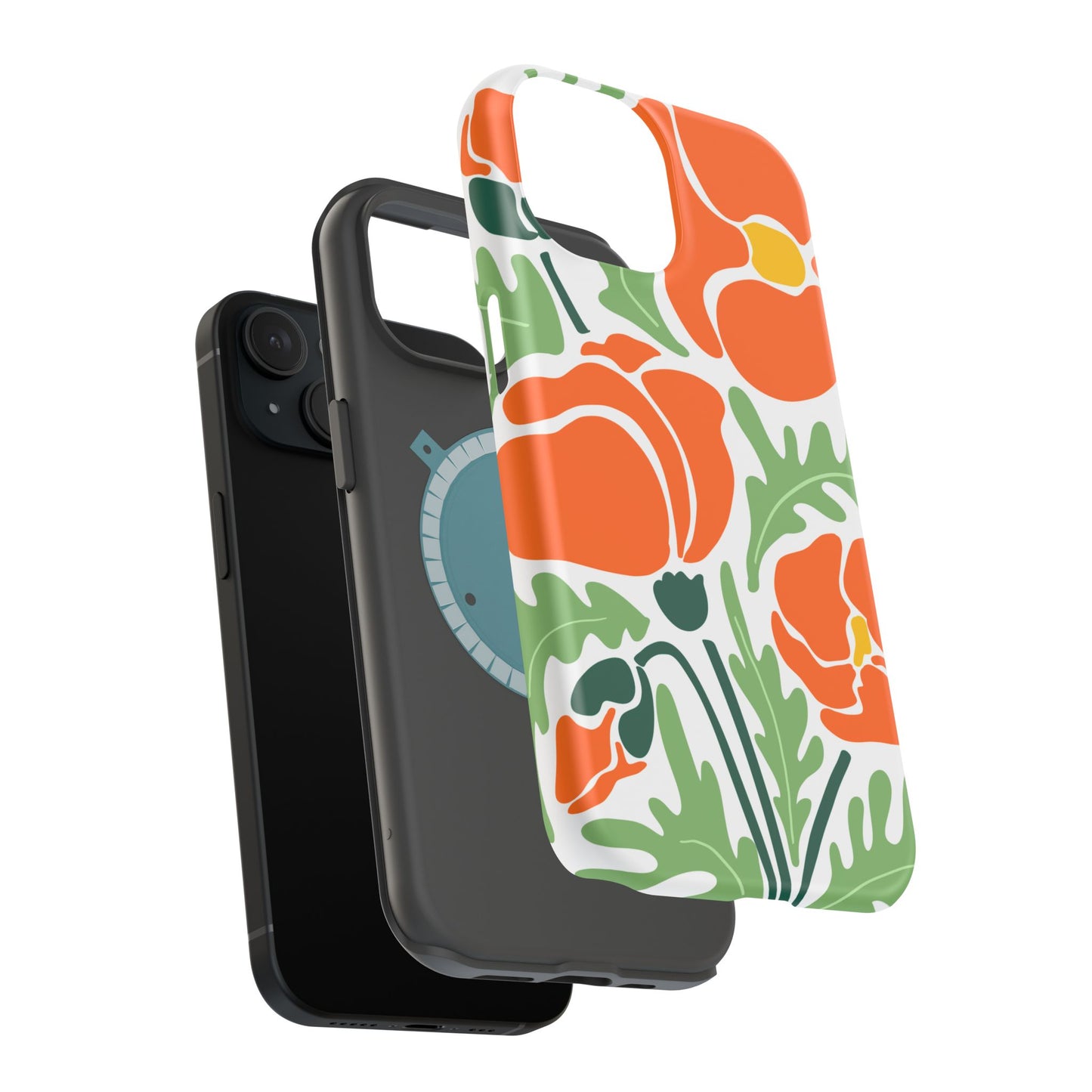 Orange Daisy MagSafe iPhone® Case