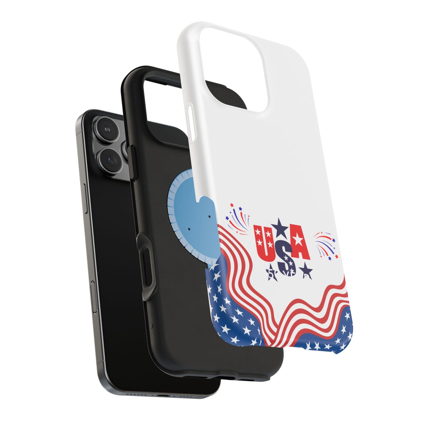 Patriotic Magnetic Phone Case 250 Years Anniversary USA Design