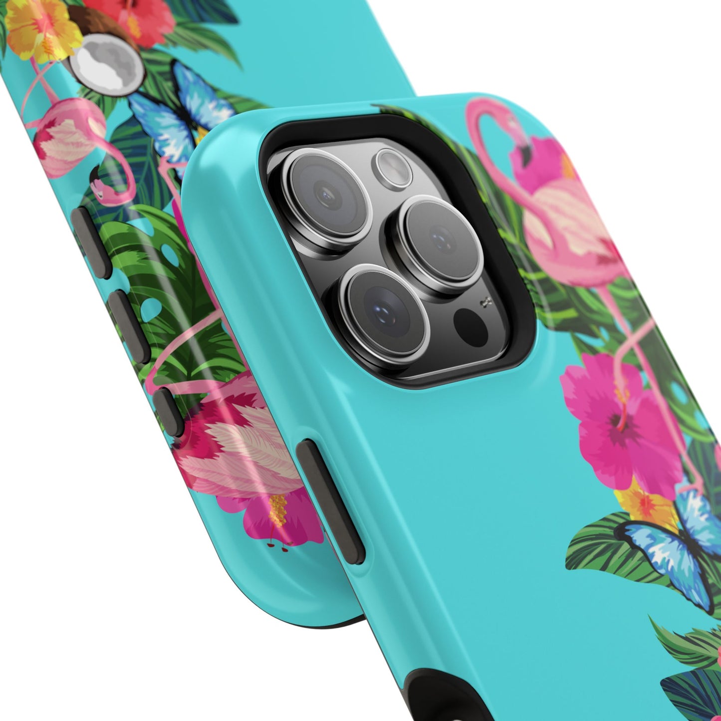 Pink Flamingo MagSafe iPhone® Case