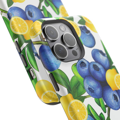 Blueberry Lemon Bliss MagSafe iPhone® Case