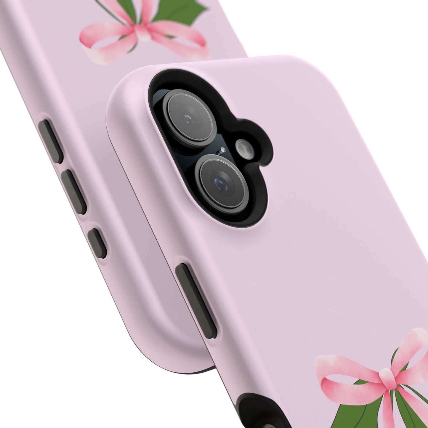 Pink Bow & Cherry MagSafe iPhone® Case