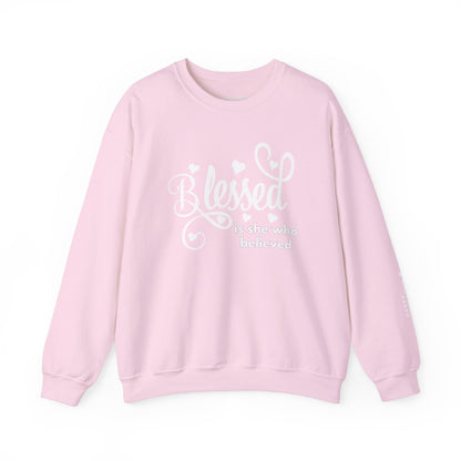 Blessed is She Unisex Crewneck Sweatshirt