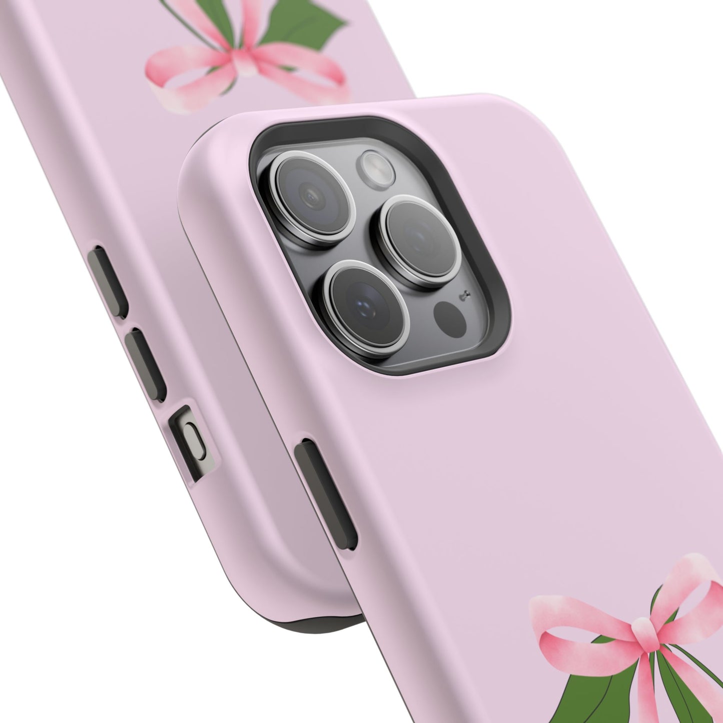 Pink Bow & Cherry MagSafe iPhone® Case