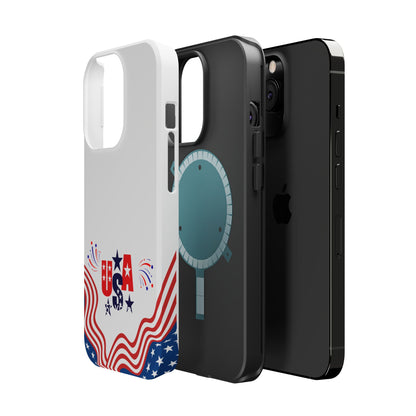 Patriotic Magnetic Phone Case 250 Years Anniversary USA Design
