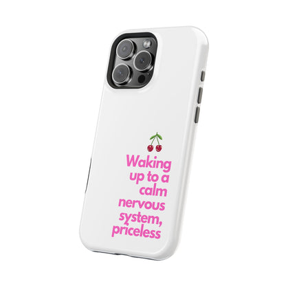 Stay Calm MagSafe iPhone® Case White