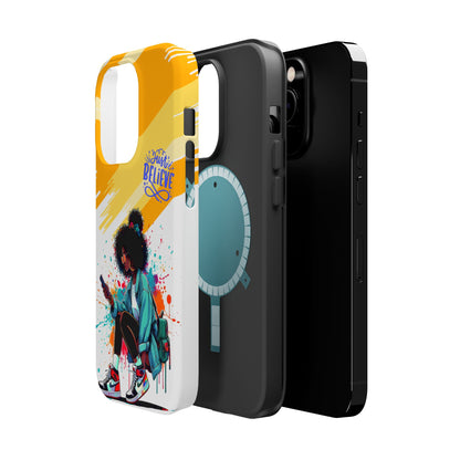 Black Girl Believe MagSafe iPhone® Case