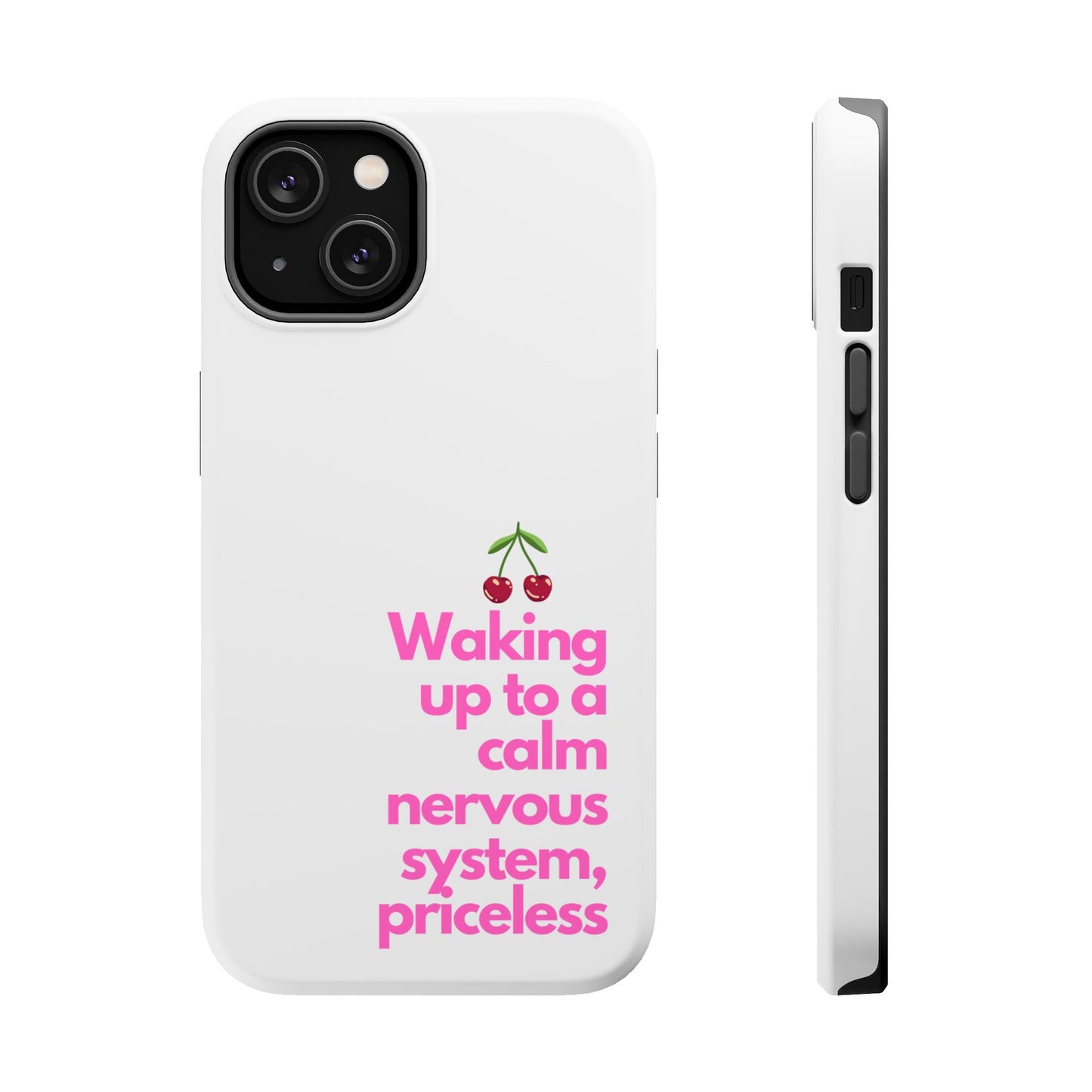 Stay Calm MagSafe iPhone® Case White